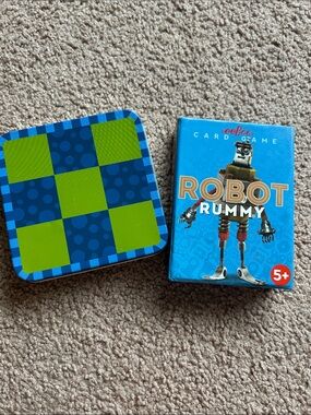 Robot Rummy & Pirate Tic Tac Toe
